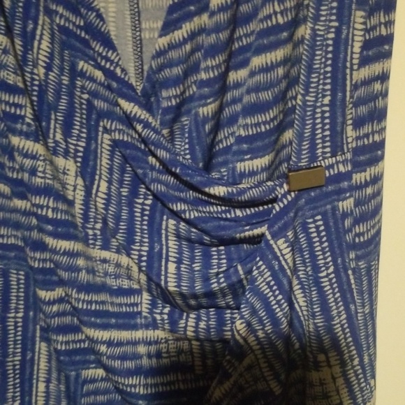 Banana Republic no sleeve wrap pinned blouse - Picture 5 of 5